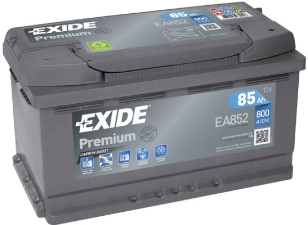 Exide premium 85Ah 800A 